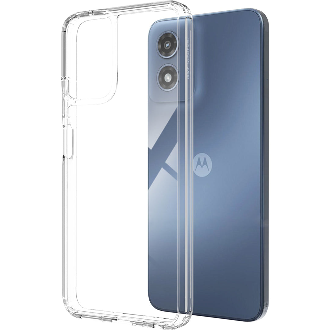 SaharaCase - Venture Series Hard Shell Case for Motorola G Power 5G (2024) - Clear_1