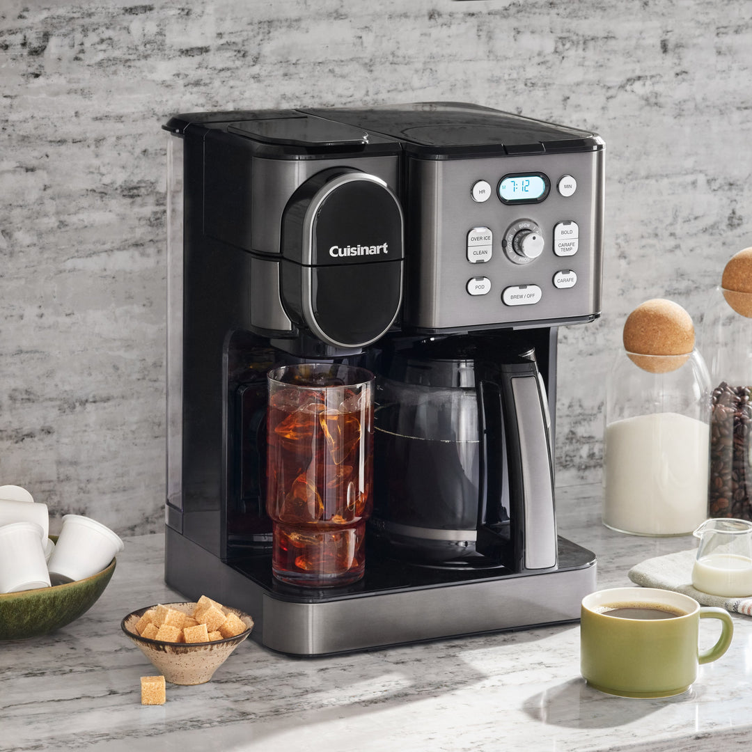 Cuisinart - Coffee Center 2-In-1 Coffeemaker - Black Stainless Steel_5