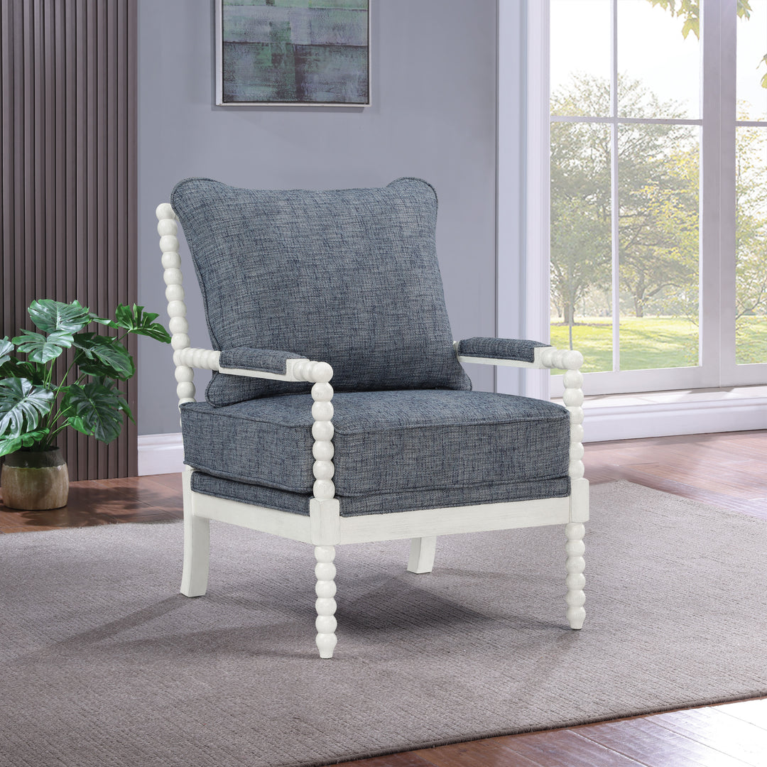 OSP Home Furnishings - Kaylee Spindle Chair - Indigo_4