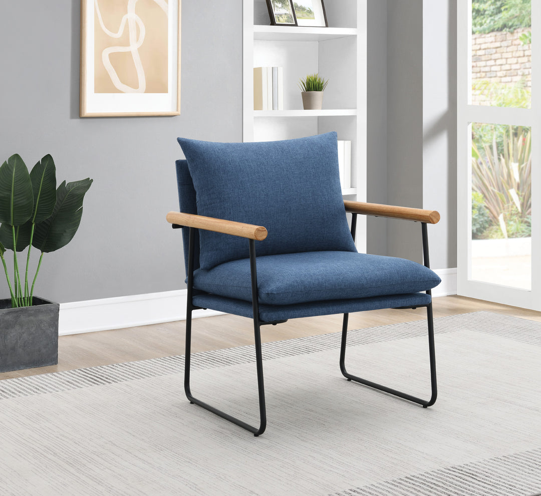 OSP Home Furnishings - Dutton Armchair - Navy_6