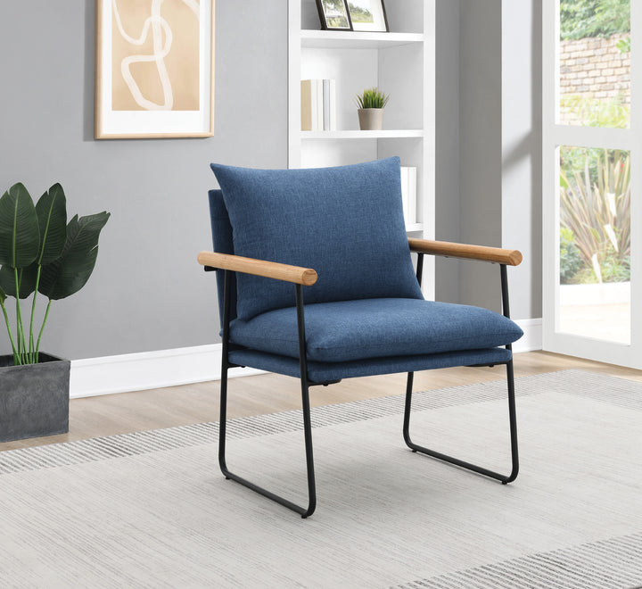 OSP Home Furnishings - Dutton Armchair - Navy_6