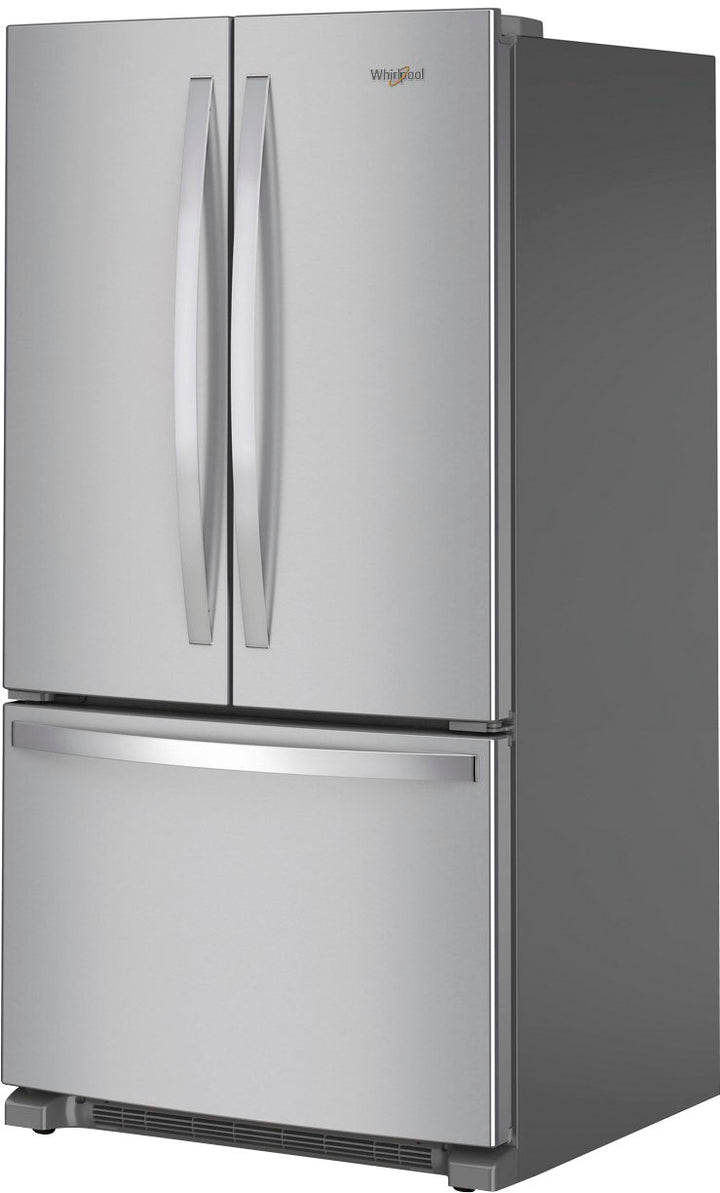 Whirlpool - 25.2 Cu. Ft. French Door Smart Refrigerator with Elevated Deli Drawer - Stainless Steel_2