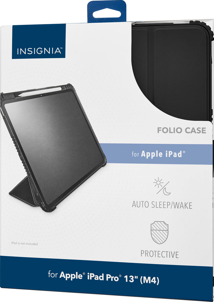 Insignia™ - Folio Case for Apple iPad Pro 13" (M4) - Black_8