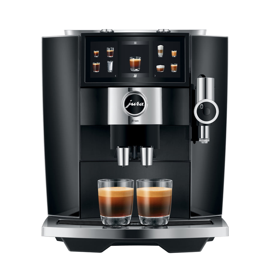 Jura - J8 twin Automatic Single Serve Coffee Maker and Espresso Machine - Black_0