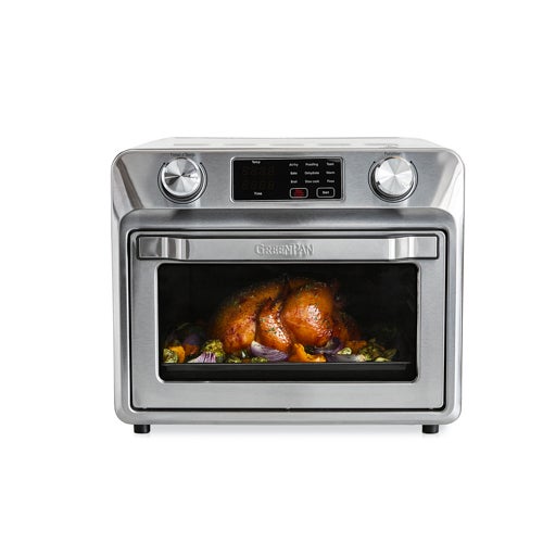 Bistro 9-in-1 Air Fryer Oven, Stainless Steel_0