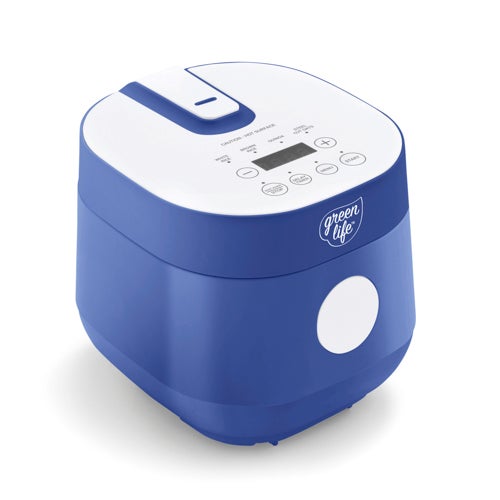 Go Grains Healthy Ceramic Rice & Grains Cooker, Night Blue_0