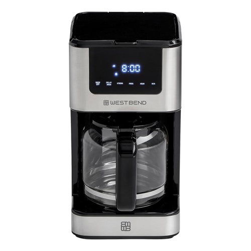 12 Cup Touchscreen Hot & Iced Coffeemaker Stainless Steel_0