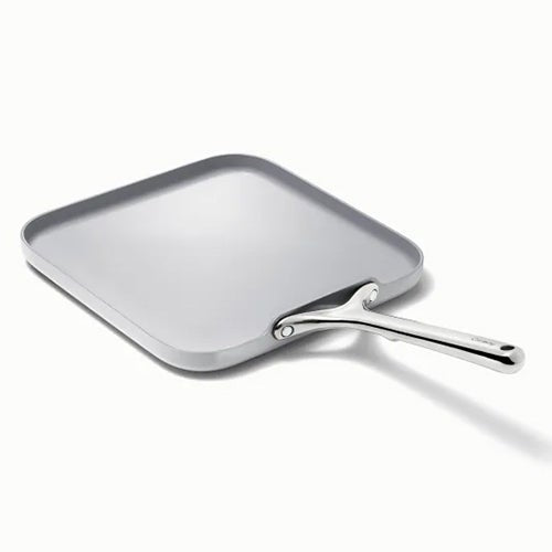11" Square Flat Griddle Pan Gray_0