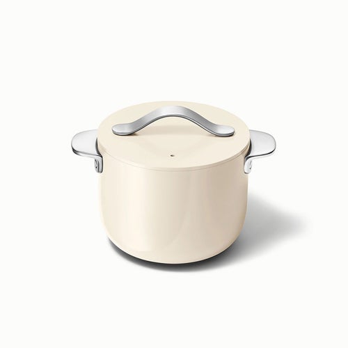 2qt Nonstick Ceramic Petite Cooker w/ Lid Cream_0