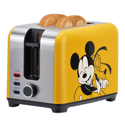 Mickey Mouse & Pluto 2-Slice Deluxe Toaster, Yellow_0