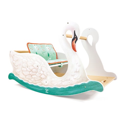 2-in-1 Baby Gym and Rocking Swan Chair Ages 6+ Months_0