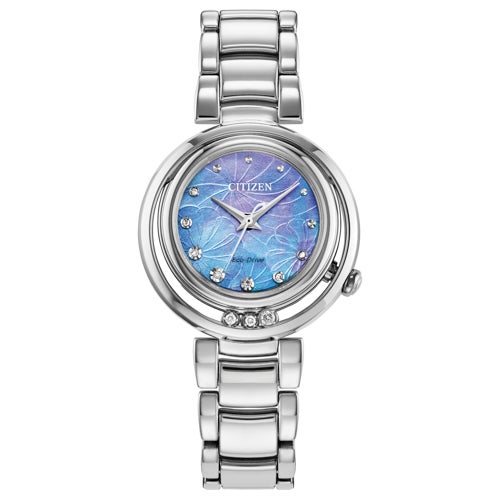 Ladies' Citizen L Arcly Eco-Drive Silver-tone Stainless Steel Watch, MOP Dial_0