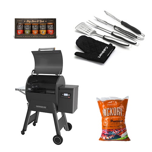 Ironwood 650 Smart Pellet Grill/Smoker Starter Set_0