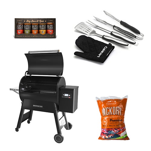 Ironwood 885 Smart Pellet Grill/Smoker Starter Set_0