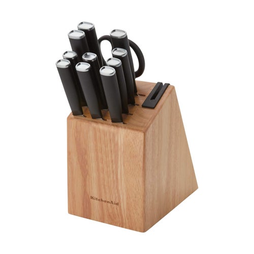 12pc Classic Self-Sharpening Stainless Knife Block Set_0
