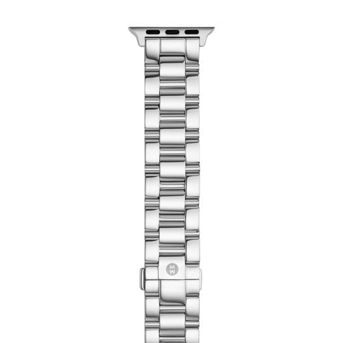 Silver-Tone Stainless Streel Bracelet for Apple Watch_0