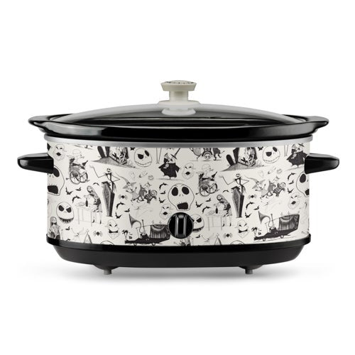 Nightmare Before Christmas 7qt Sketch Pattern Slow Cooker_0