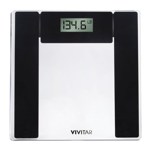 Designer Digital Bathroom Scale w/ Large Display Black_0