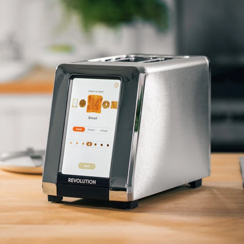 R180 InstaGLO Touchscreen Toaster, Stainless Steel/Chrome_0