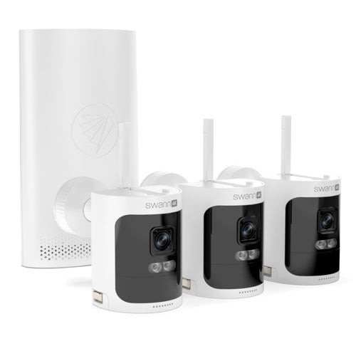 AllSecure4K Wirelesss Security Kit w/ 3 Wire-Free Cameras & NVR Tower_0