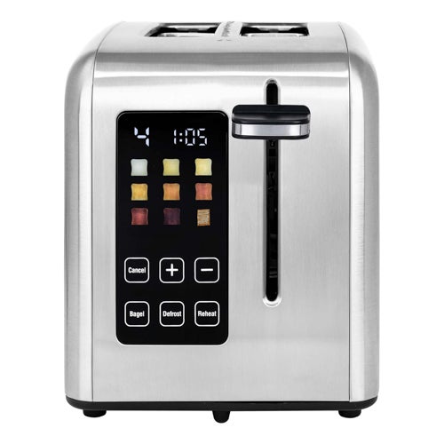 2 Slice Rapid Toaster w/ LCD Display Stainless Steel_0