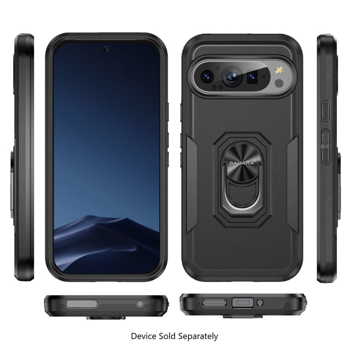 SaharaCase - Raider Series Heavy-Duty Case for Google Pixel 9 Pro XL - Scorpion Black_2