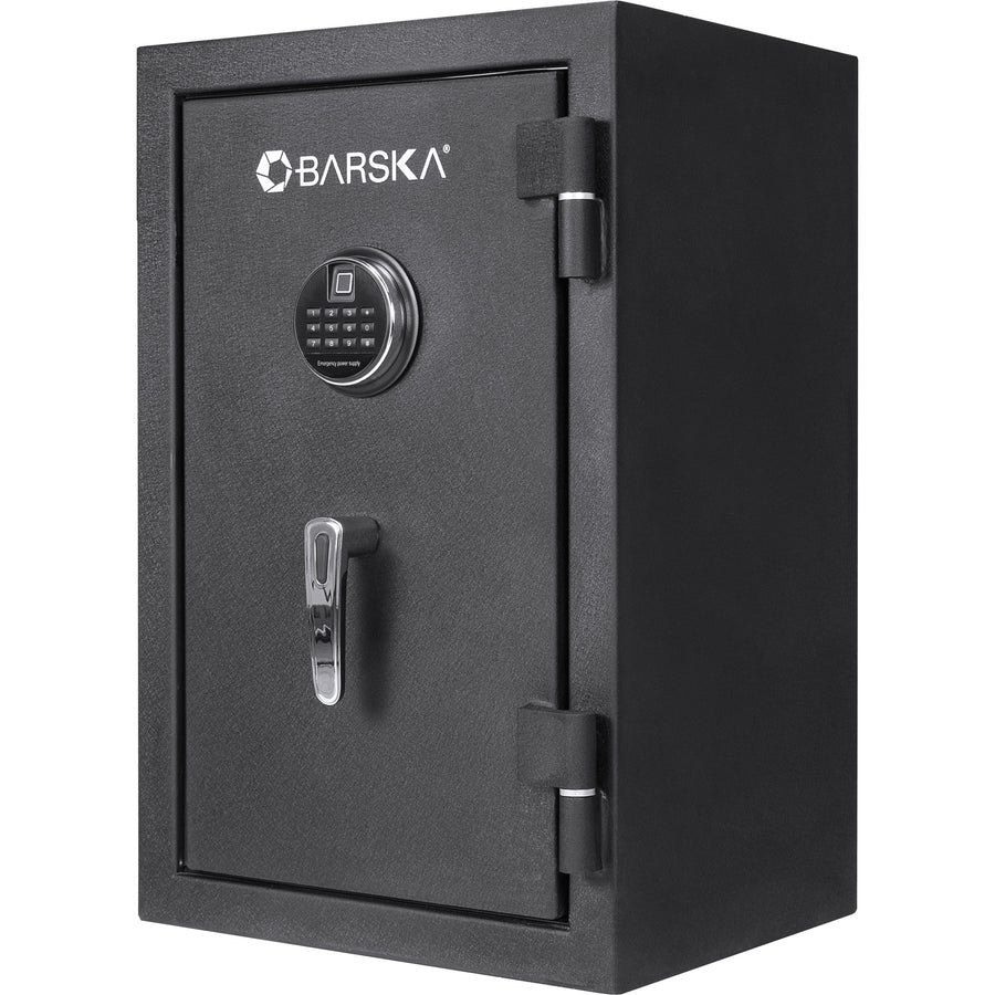 Barska - 2.02 Cu. ft Biometric Keypad Fire Resistant Safe - Black_0