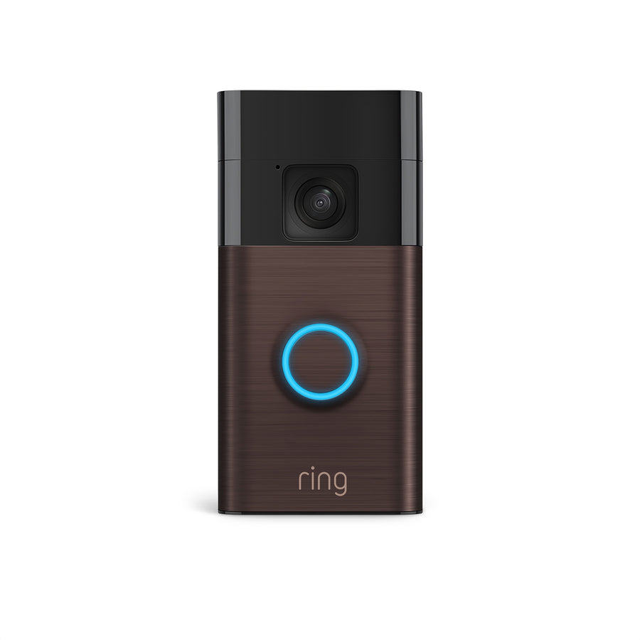 Ring - Battery Doorbell Smart Wifi Video Doorbell - Battery-Powered with Head-to-Toe Video, Live View, and Two-Way Talk - Venetian Bronze_0