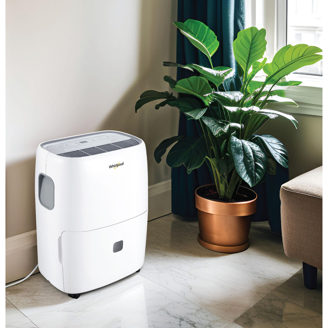 Whirlpool - Energy Star 30-Pint Dehumidifier - White_12