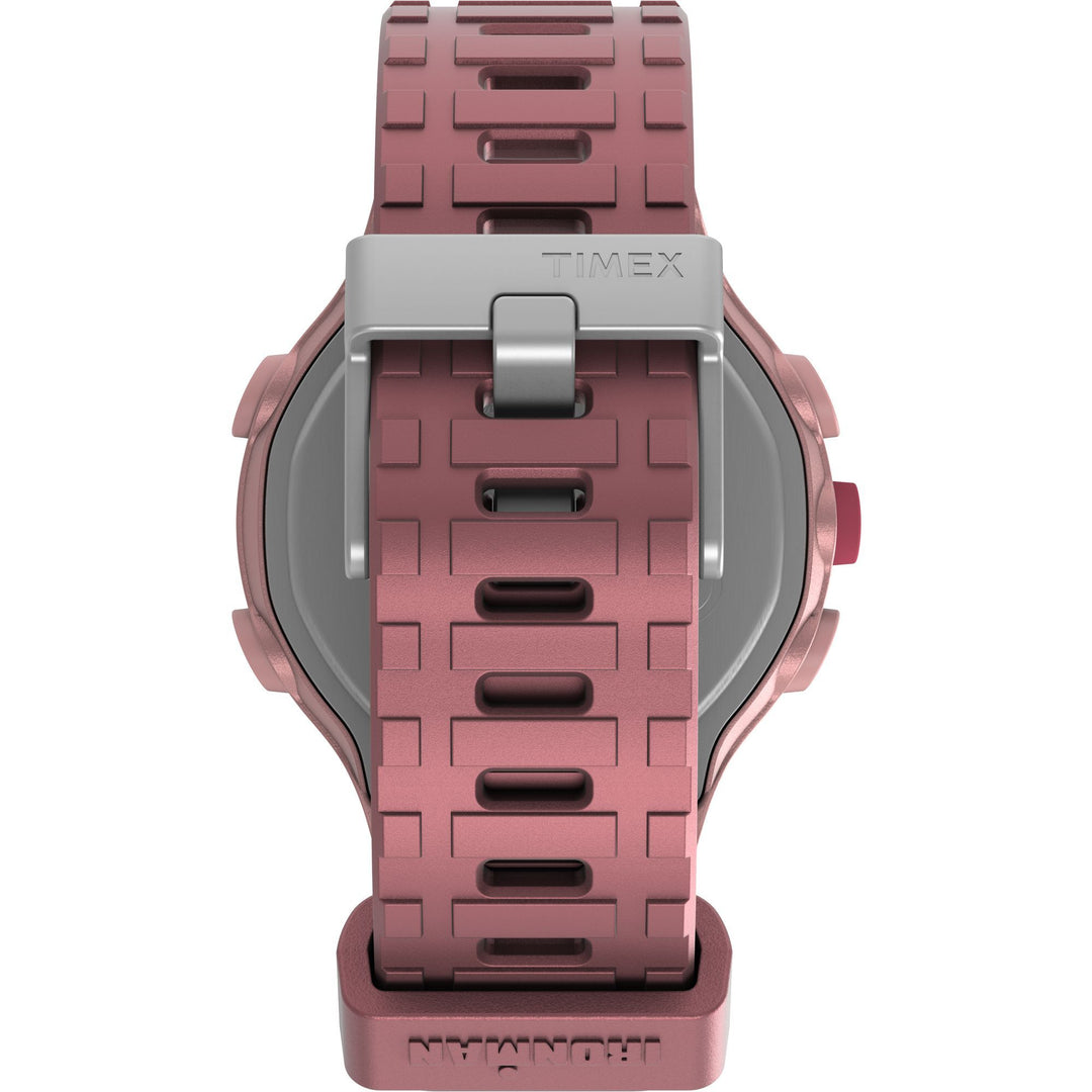Timex Unisex IRONMAN T200 42mm Watch - Pink Strap Digital Dial Pink Case - Pink_1