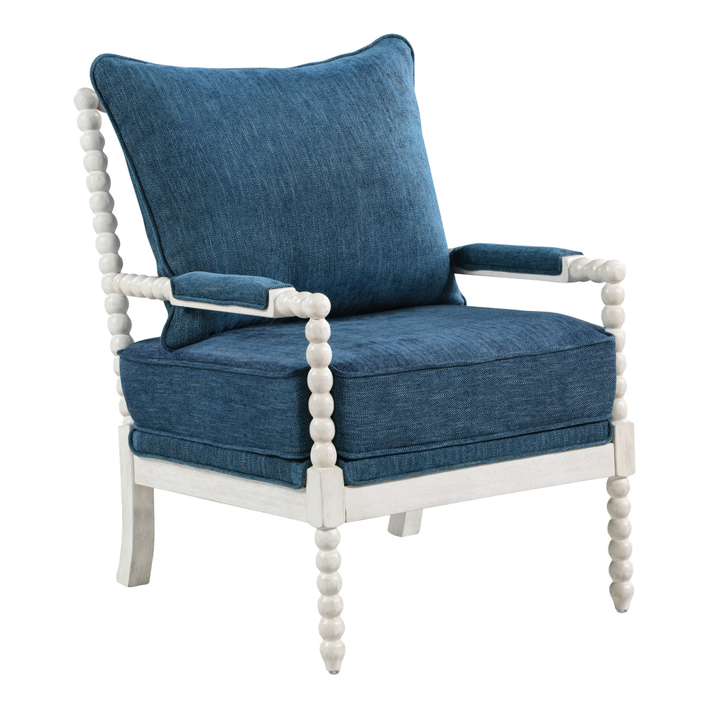 OSP Home Furnishings - Kaylee Spindle Chair - Navy_1