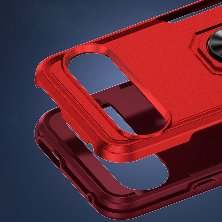 SaharaCase - Raider Series Heavy-Duty Case for Google Pixel 9 and 9 Pro - Viper Red_7