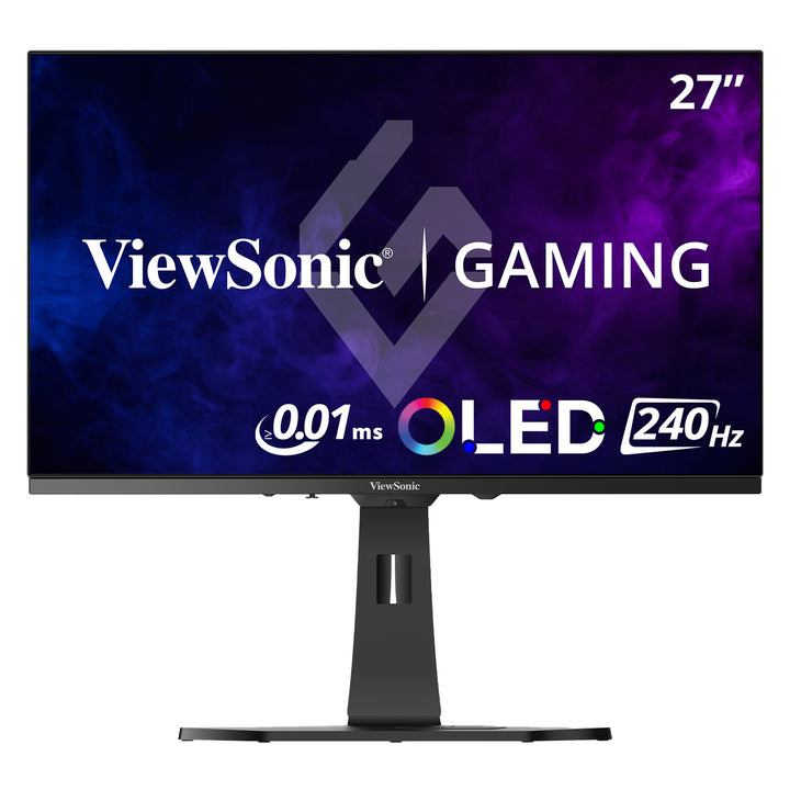 ViewSonic - XG272-2K-OLED 27" OLED QHD 240Hz 0.02ms FreeSync Premium, G-Sync Compatibility Gaming Monitor (HDMI, DP, USB-C) - White_0