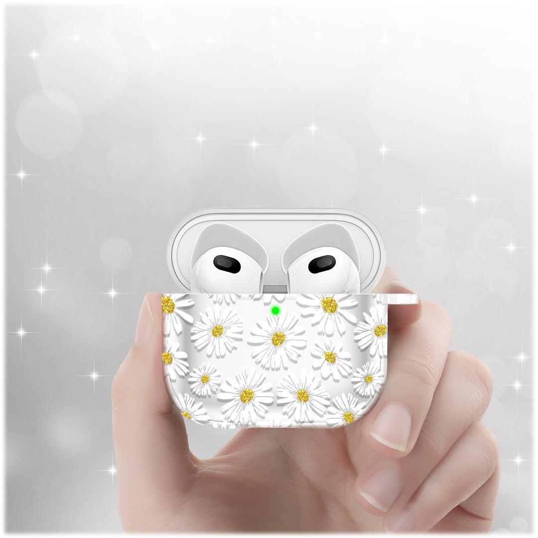 SaharaCase - Empress Series Marble Case for Apple AirPods (3rd Generation) - Transparent_4