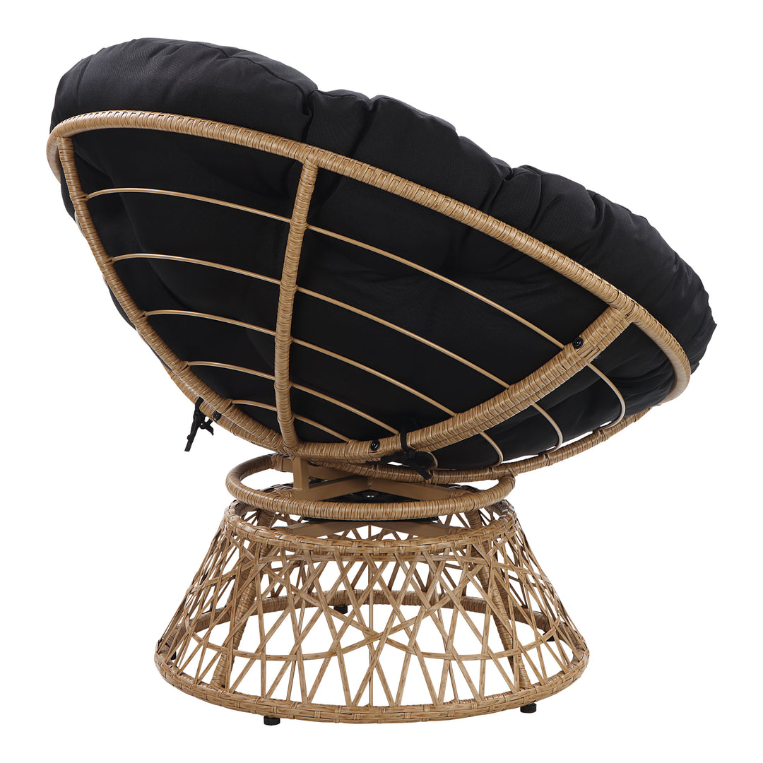 OSP Home Furnishings - Papasan Chair - Black_3