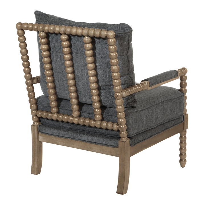 OSP Home Furnishings - Fletcher Spindle Chair - Charcoal_3