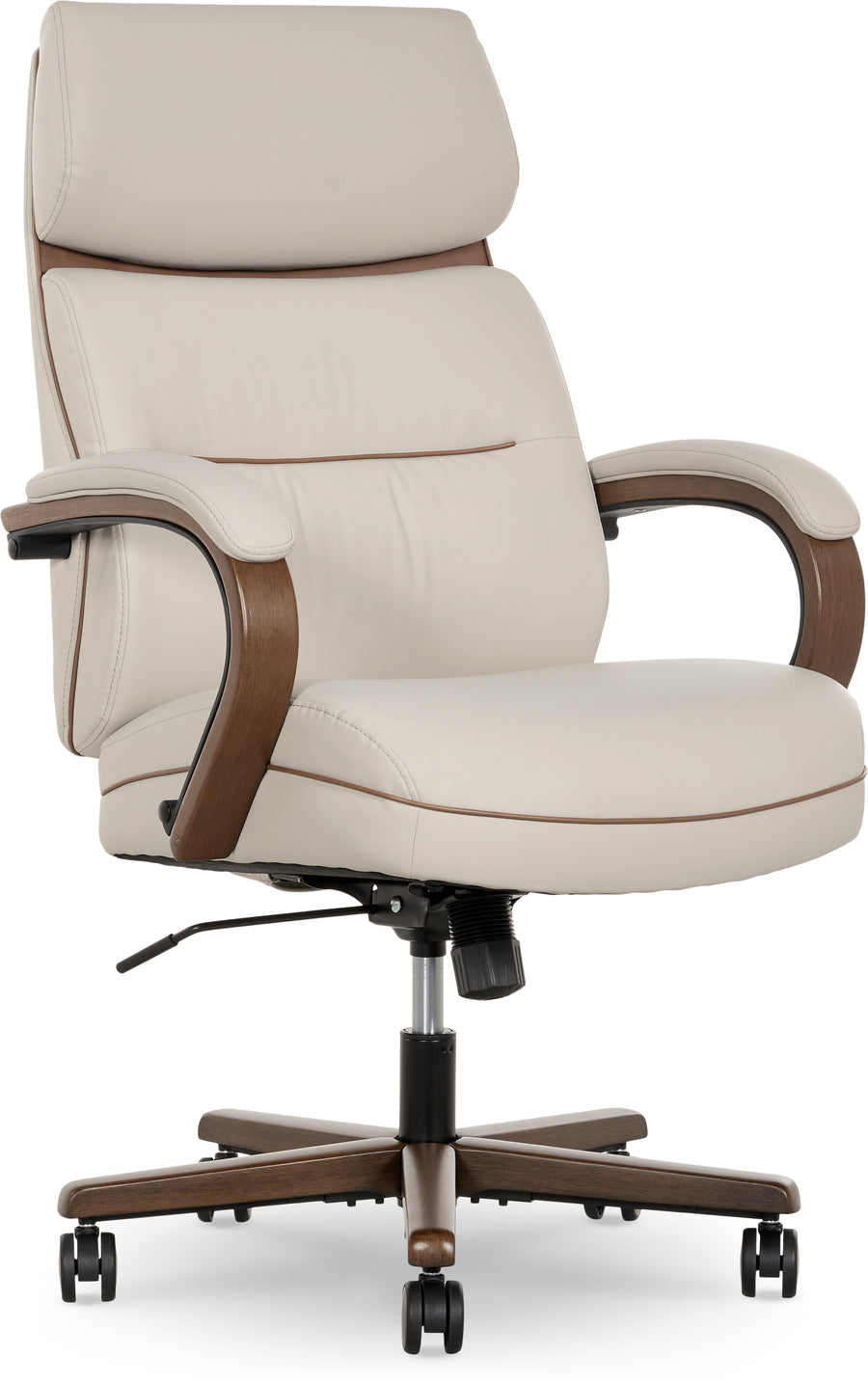 Finch Neo Two Retro-Modern Mid-Back Office Chair - Cream_0