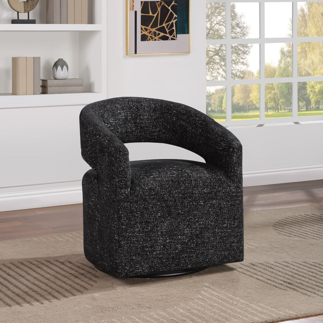 OSP Home Furnishings - Devin Swivel Chair - Midnight_4