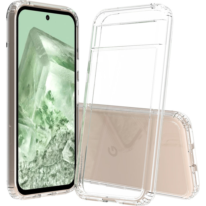 SaharaCase - Inspire Series Hard Shell Case for Google Pixel 8a - Crystal Clear_1