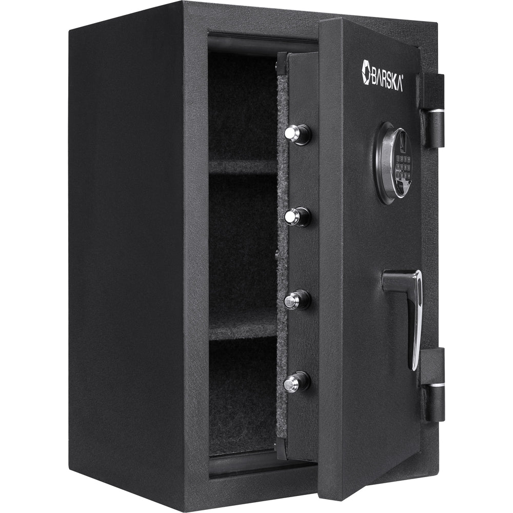 Barska - 2.02 Cu. ft Biometric Keypad Fire Resistant Safe - Black_1