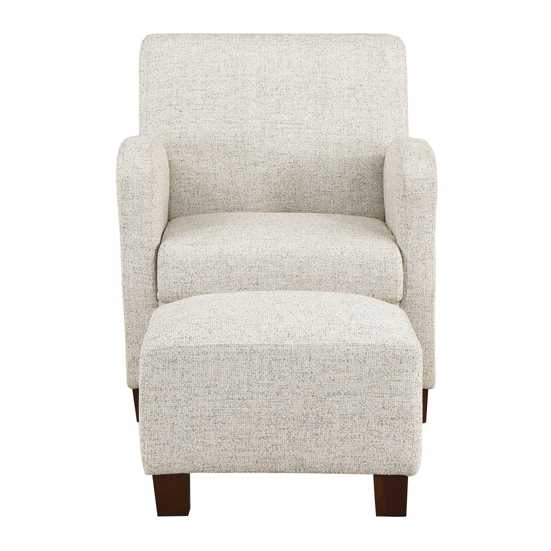 OSP Home Furnishings - Aiden Chair & Ottoman - Quartz_0