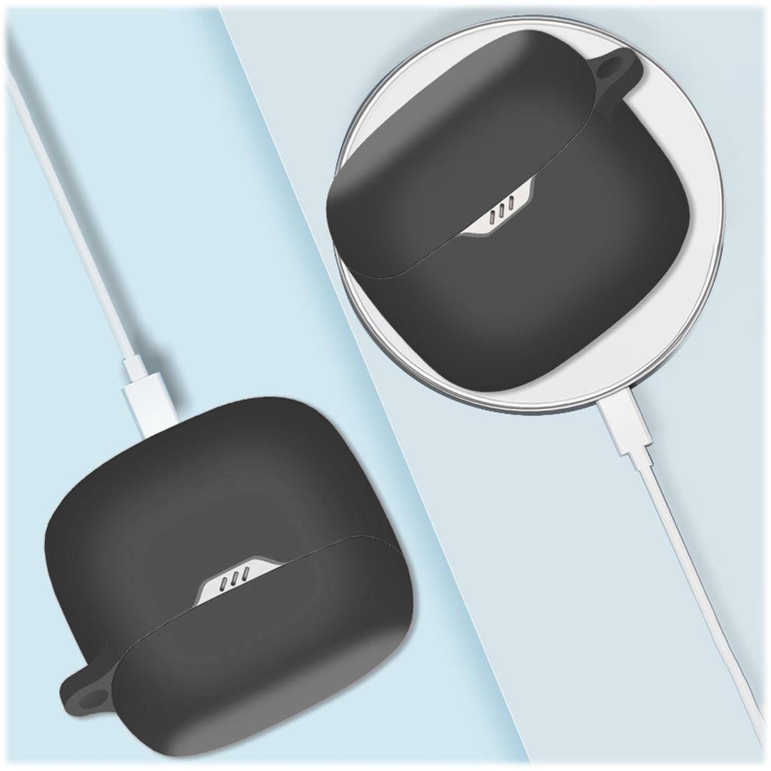 SaharaCase - Venture Series Silicone Case for JBL Tune Flex True Wireless Headphones - Black_4