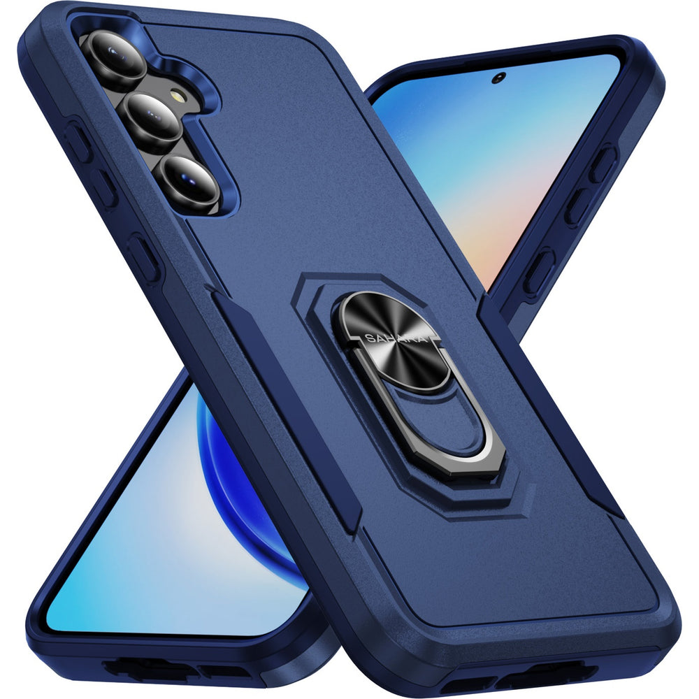 SaharaCase - Raider Series Kickstand Case for Samsung Galaxy A35 5G - Desert Blue_1