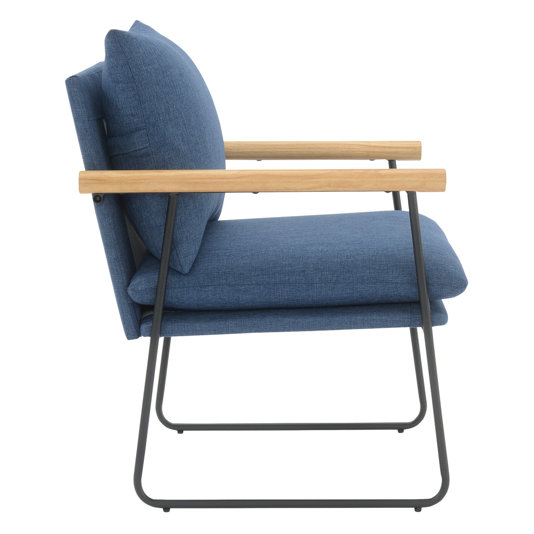 OSP Home Furnishings - Dutton Armchair - Navy_2