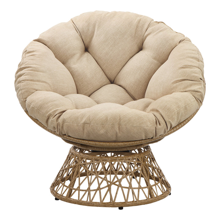 OSP Home Furnishings - Papasan Chair - Cream_0