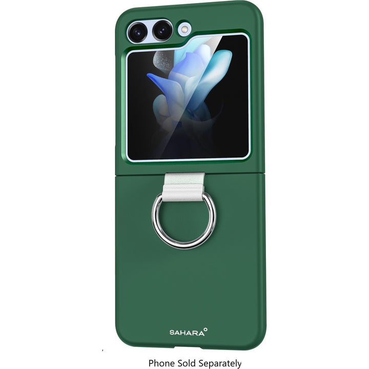 SaharaCase - Venture Series Ring Case for Samsung Galaxy Z Flip6 - Cactus Green_2