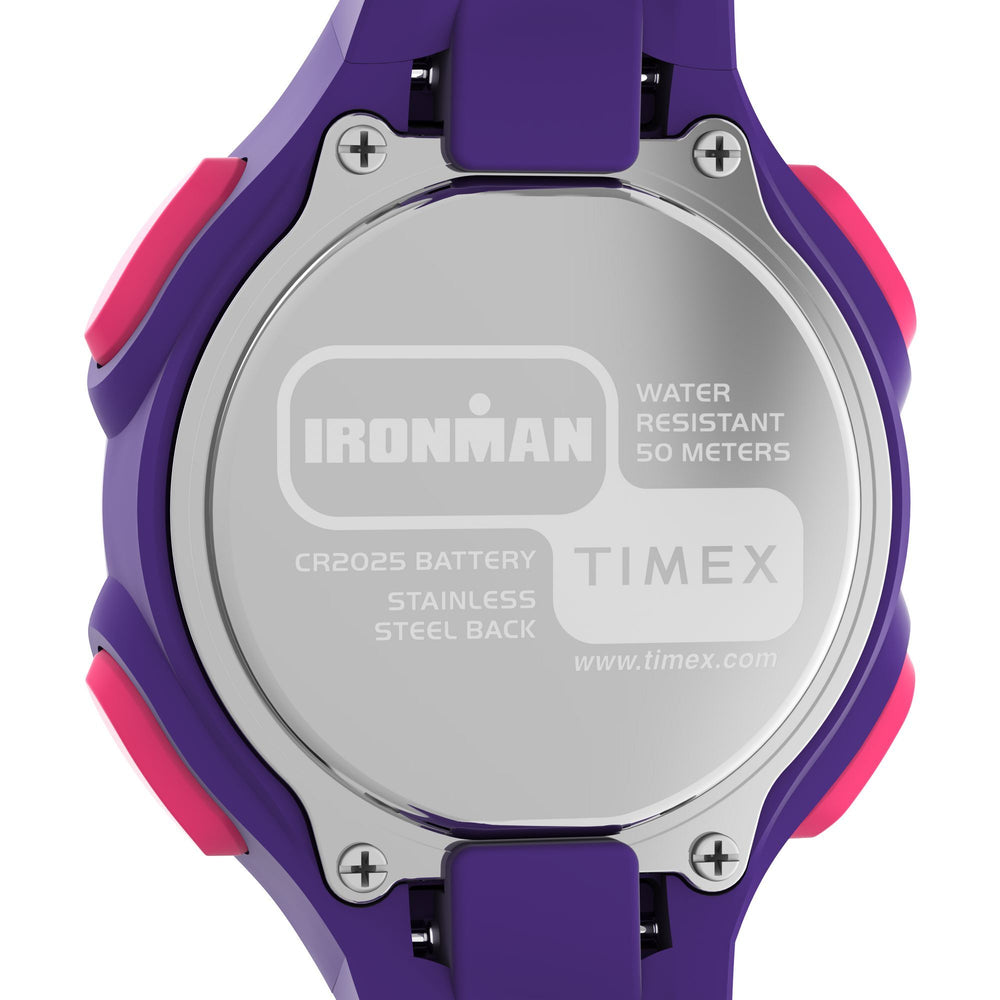 Timex Women's Ironman Essential 30 34mm Watch - Purple Strap Digital Dial Purple Case - Purple_1