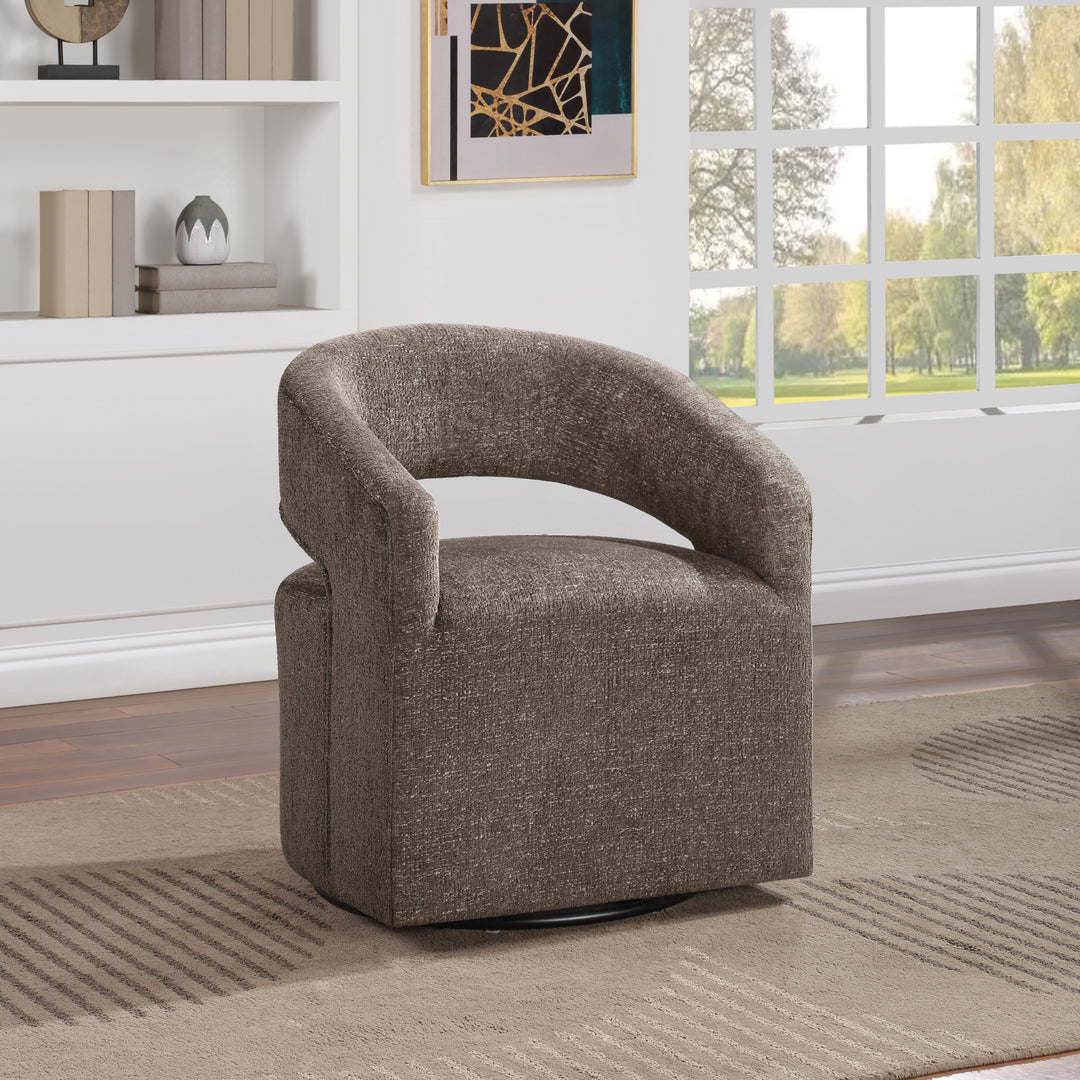 OSP Home Furnishings - Devin Swivel Chair - Charcoal_4