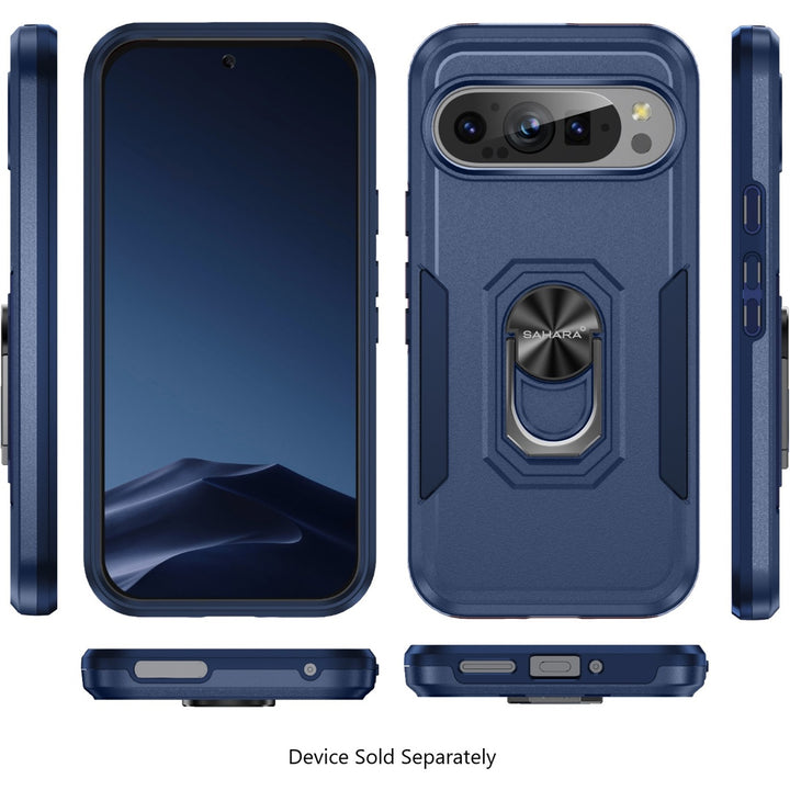 SaharaCase - Raider Series Heavy-Duty Case for Google Pixel 9 and 9 Pro - Desert Blue_2