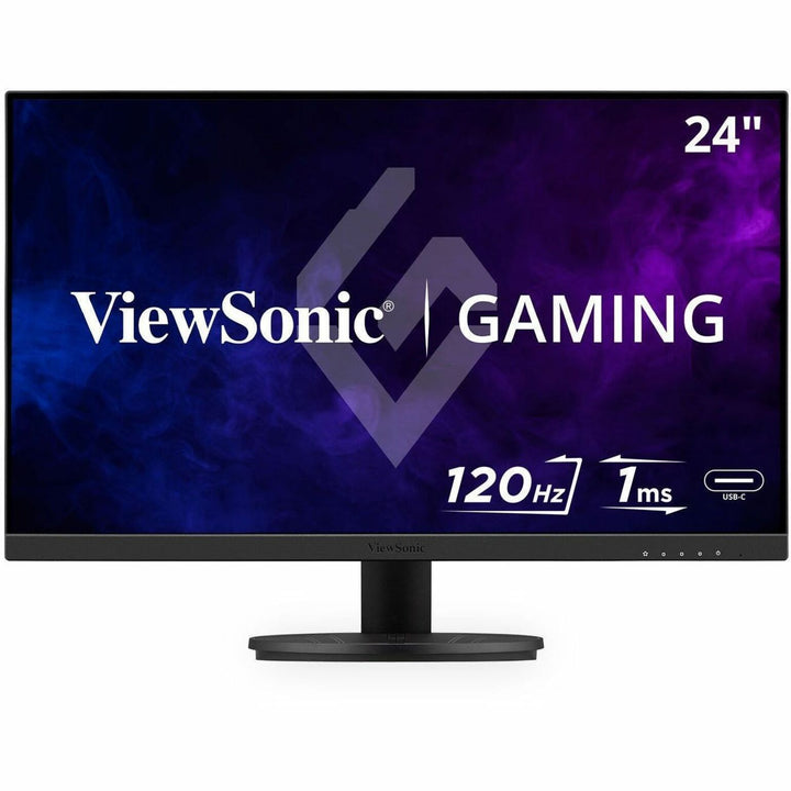 ViewSonic - VX2416A 24'' IPS LCD FHD 120Hz Gaming Monitor (USB-C, HDMI1.4, DP) - Black_0